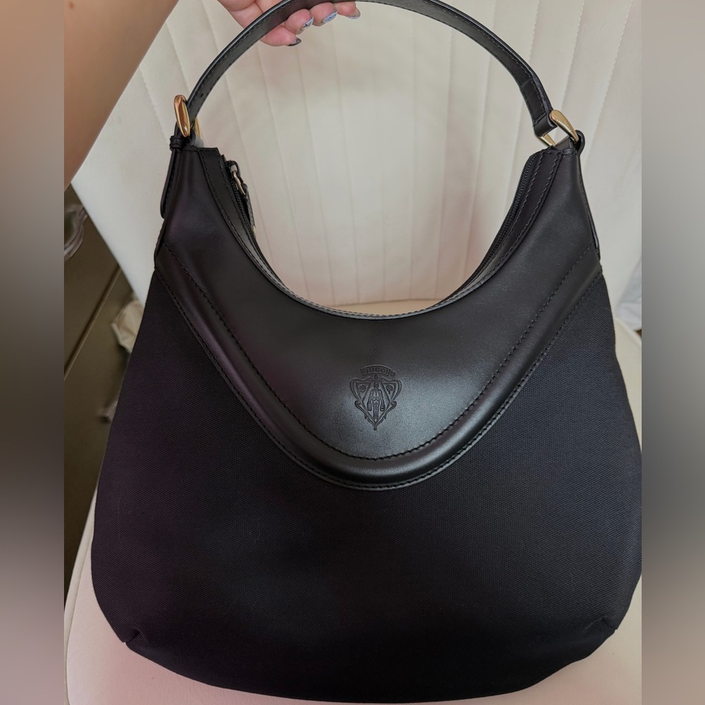 Gucci Black Hobo Bag